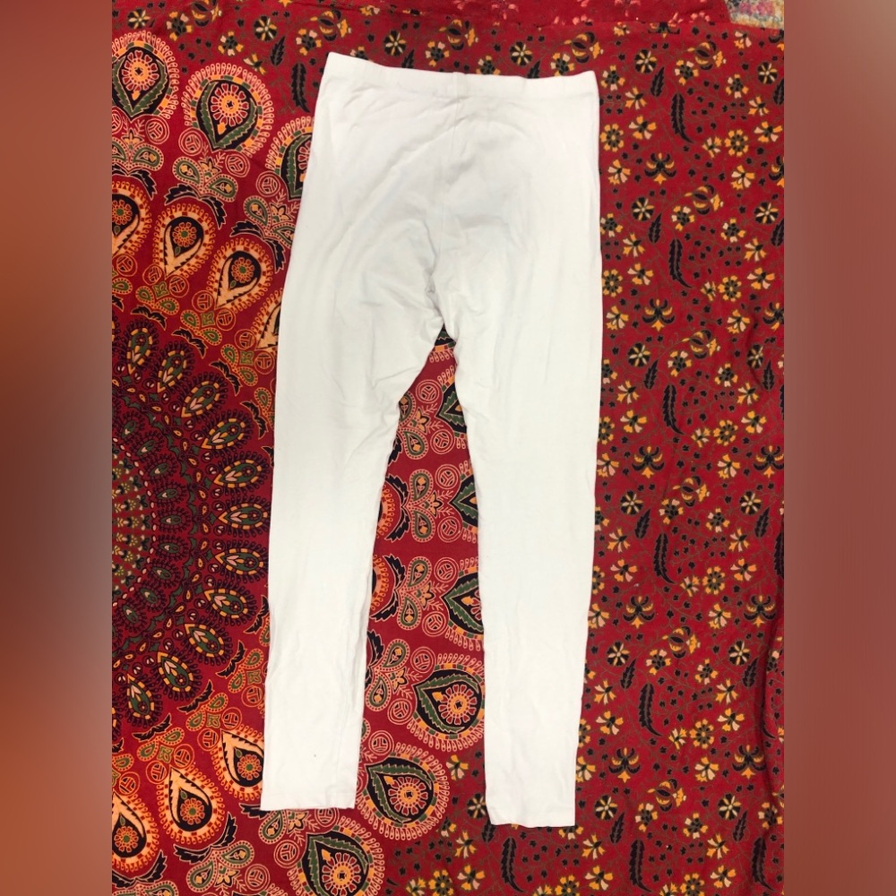 Forever 21 White Leggings